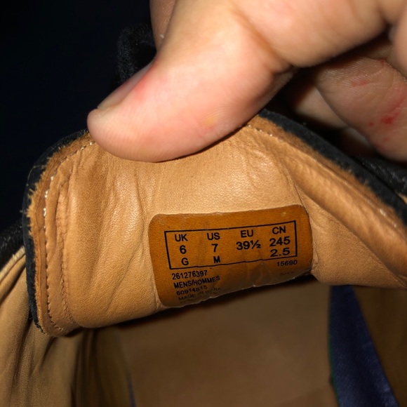 Bostonian Clark’s black men’s leather boots - Picture 5 of 5